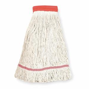 TOUGH GUY 1TYR2 Wet Mop Large White Looped End | AB3KUT