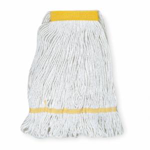 TOUGH GUY 1TYT2 Wet Mop Antimicrobial Small White | AB3KVC