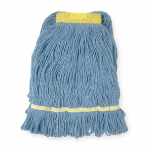 TOUGH GUY 1TYT3 Wet Mop Antimicrobial Small Blue | AB3KVD