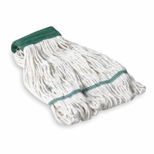 TOUGH GUY 1TYU9 Wet Mop Antimicrobial Medium White | AB3KVV