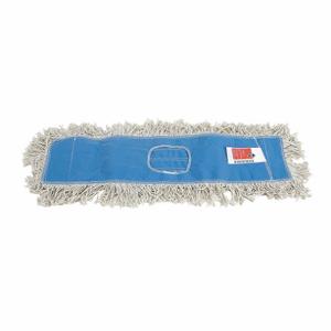 TOUGH GUY 1TZC9 Dust Mop Cut End Size 24 Inch White/blue | AB3KYX