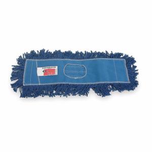 TOUGH GUY 1TZD6 Dust Mop Cut End Size 24 Inch Blue | AB3KZD