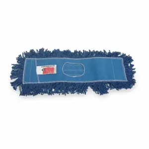 TOUGH GUY 1TZD6 Dust Mop Cut End Size 24 Inch Blue | AB3KZD