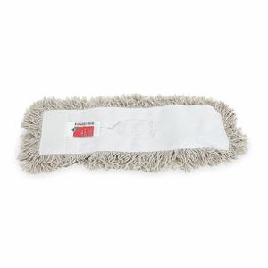 TOUGH GUY 1TZE6 Dust Mop Cut End Size 48 Inch White | AB3KZN