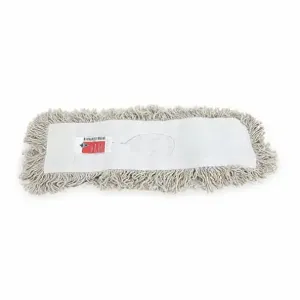 TOUGH GUY 1TZE3 Dust Mop Cut End Size 18 Inch White | AB3KZK