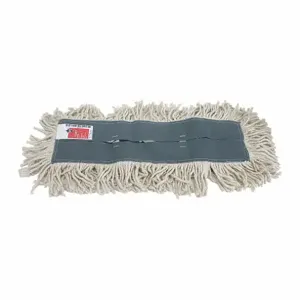 TOUGH GUY 1TZF1 Dust Mop Cut End Size 48 Inch White | AB3KZT