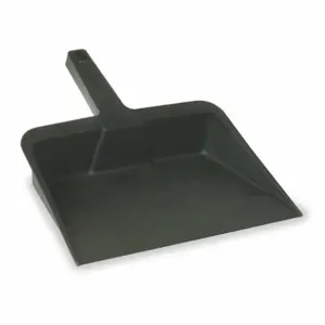 TOUGH GUY 1VAJ7 Hand Held Dust Pan Plastic 12 Inch Width Black | AB3RXC