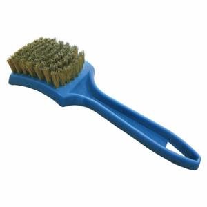 TOUGH GUY 1VAK5 Tire Cleaning Brush Brass Ppl 9-1/2in | AB3RXJ