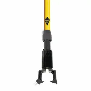 TOUGH GUY 22F183 Mop Handle Jaws With Scraper Brush 54 Inch | AB6UGT