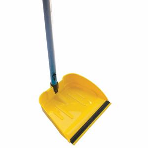 TOUGH GUY 22F185 Long Handle Dust Pan Plastic 9-1/2 W Yellow | AB6UGV