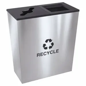 TOUGH GUY 22N276 Recycling Receptacle 36 Gallon Ss | AB6WAN