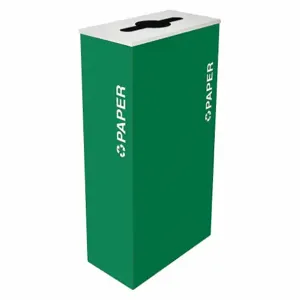 TOUGH GUY 22N288 Recycling Container 17 Gallon Emerald | AB6WBB 22N289