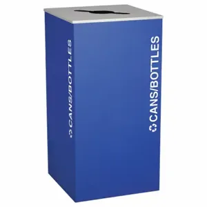 TOUGH GUY 22N307 Recycling Container 36 Gallon Royal Blue | AB6WBW