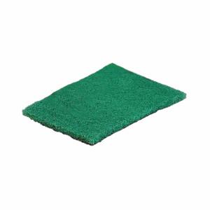 TOUGH GUY 2NTH1 Scouring Pad Green 9 Inch L 6 Inch W Pk15 | AC2WUV