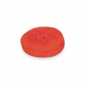 TOUGH GUY 2NTJ1 Scrubber Red 4 Inch L 4 Inch W - Pack Of 4 | AC2WVE