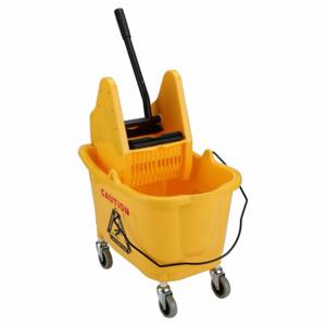 TOUGH GUY 2PYH5 Mop Bucket And Wringer Yellow Down Press | AC3APD