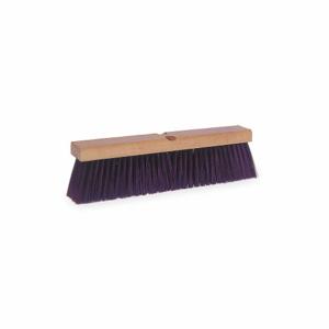 TOUGH GUY 2PYV6 Push Broom Maroon Synthetic Garage | AC3ARB