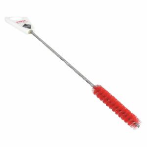 TOUGH GUY 2VGP5 Pipe Brush With Handle Nylon Red 18 Inch Overall Length | AC3QBP