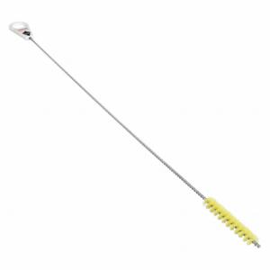 TOUGH GUY 2VGY3 Pipe Brush With Handle Nylon Yellow 36 Inch Overall Length | AC3QCY