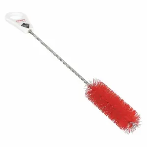 TOUGH GUY 2VHD2 Pipe Brush With Handle Nylon Red 18 Inch Overall Length | AC3QDR