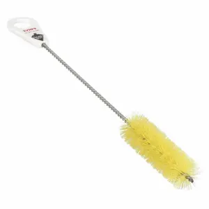 TOUGH GUY 2VHJ6 Pipe Brush With Handle Nylon Yellow 18 Inch Overall Length | AC3QEU