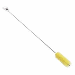 TOUGH GUY 2VHE6 Pipe Brush With Handle Nylon Yellow 36 Inch Overall Length | AC3QDZ