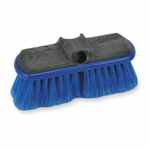 TOUGH GUY 2ZPC9 Flow Thru Brush Head Black And Blue | AC4GDR