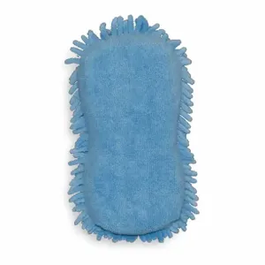 TOUGH GUY 2ZPE4 Microfiber And Chenille Sponge Blue | AC4GEE