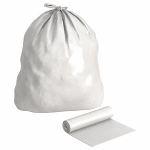 TOUGH GUY 31DK49 Trash Bag White 33 Inch Width x 39 Inch Length PK150 | AH3CJE