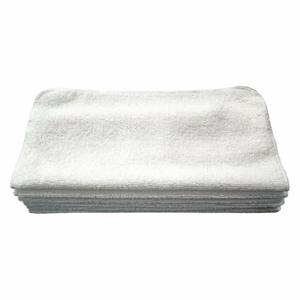 TOUGH GUY 32UV07 Microfiber Towel White 12 x 12 inch PK12 | AH3LLT