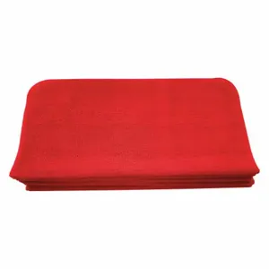 TOUGH GUY 32UV13 Microfiber Towel Red 16 x 16 inch PK12 | AH3LLZ