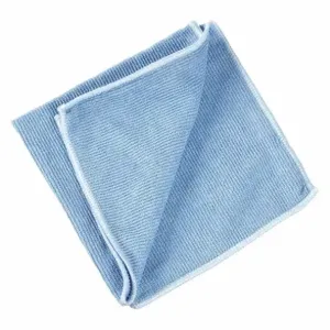 TOUGH GUY 32UV15 Microfiber Towel Blue 16 x 16 inch PK24 | AH3LMB