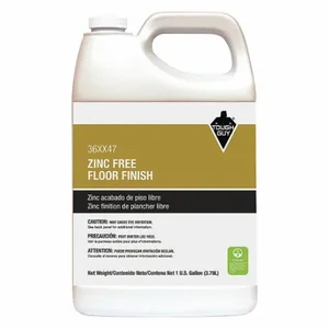 TOUGH GUY 36XX47 Floor Finish, Jug, 1 gal Container Size, Ready to Use, Liquid, 0% Solids Content | CU6VCH