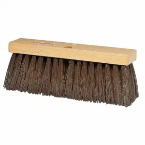 TOUGH GUY 3A325 Push Broom Brown Polypropylene Street Sweep | AC8GJX