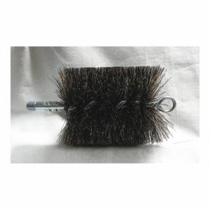 TOUGH GUY 3EDD6 Flue Brush, 6-1/4 Tube Diameter, 7-1/2 Length 6 Brush Diameter | AC8VRG