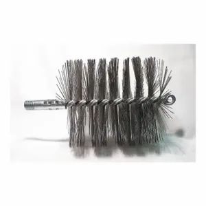 TOUGH GUY 3EDH9 Flue Brush Diameter 4 1/4 1/4 Mnpt Length 8 | AC8VTZ