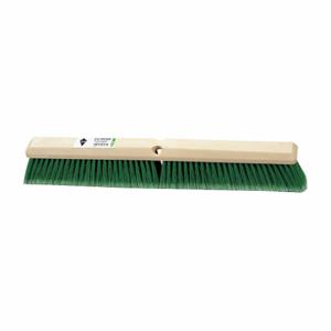 TOUGH GUY 3U767 Push Broom Green Synthetic Floor Brush | AD2TQE