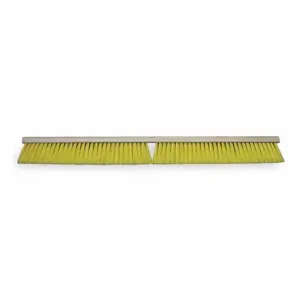 TOUGH GUY 3U768 Push Broom Yellow Synthetic General-purpose | AD2TQF