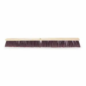 TOUGH GUY 3U772 Push Broom Maroon Synthetic Garage | AD2TQG