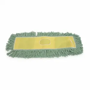 TOUGH GUY 3XFZ7 Looped End Dust Mop 36 Inch Green | AD3AHG