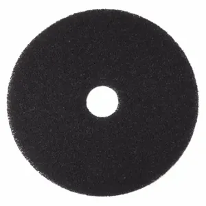 TOUGH GUY 402W02 Stripping Pad, Black, 18 Inch Floor Pad Size, 175 to 600 rpm, Stripping, 5 PK | CU6VDH