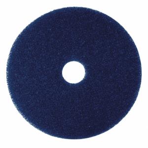 TOUGH GUY 402W08 Cleaning Pad, Blue, 14 Inch Floor Pad Size, 175 to 600 rpm, 5 Pack | CU6VCZ