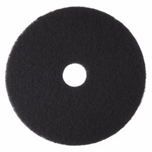 TOUGH GUY 402W14 Stripping Pad, Black, 11 Inch Floor Pad Size, 175 to 600 rpm, 5 PK | CU6VDG