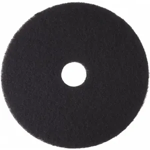 TOUGH GUY 402W18 Round Stripping Pad, 19 Inch, 175 to 600 Rpm, Black, 5 Pk | CD3ZBQ