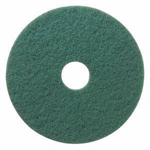 TOUGH GUY 402W27 Scrubbing Pad, Green, 12 Inch Floor Pad Size, 175 To 600 Rpm, 5 PK | CU6VDD