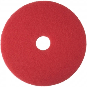 TOUGH GUY 402W38 Polierkissen, rund, nicht gewebt, Polyesterfaser, rot, 17 Größe | AX3MWE