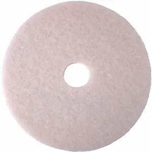 TOUGH GUY 402V95 Round Buffing Pad, 16 Inch, 175 to 600 Rpm, White, 5 Pk | CD3XXJ