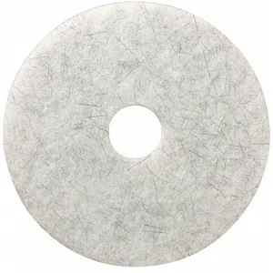 TOUGH GUY 402W56 Round Burnishing Pad, 21 Inch, 1500 to 3000 Rpm, White, 5 Pk | CD3WHD