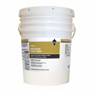 TOUGH GUY 444N48 High Solids Floor Finish, Bucket, 5 gal Container Size, Ready to Use, Liquid | CU6VCP