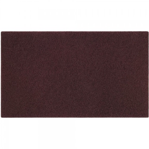 TOUGH GUY 453T22 14 x 28 Inch Rectangular Stripping Pad, 175 to 600 rpm, Maroon, 10 Pk | CD2PDR